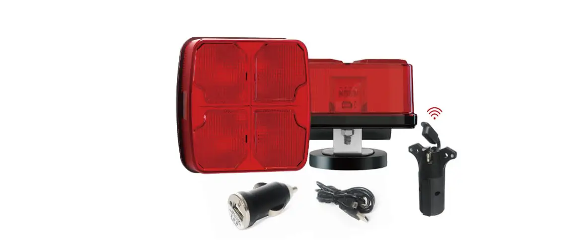 J Well Technology Z-t212 Wireless Trailer Light Kit Instructions