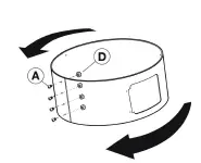 realcook RET0RA211012001 20 Inch Smoker Grill 13