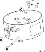realcook RET0RA211012001 20 Inch Smoker Grill 15