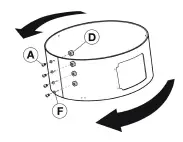realcook RET0RA211012001 20 Inch Smoker Grill 8