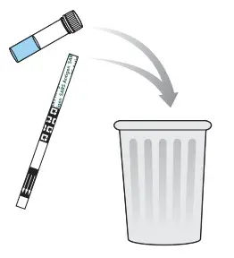 QUIDEL QuickVue At Home COVID 19 Test - Trash