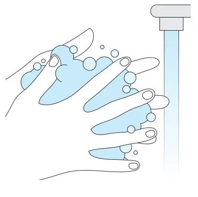 QUIDEL QuickVue At Home COVID 19 Test - Wash Your Hands