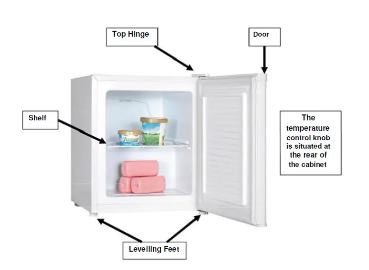 ICEKING TT35WE F Table Top Freezer FIG 2