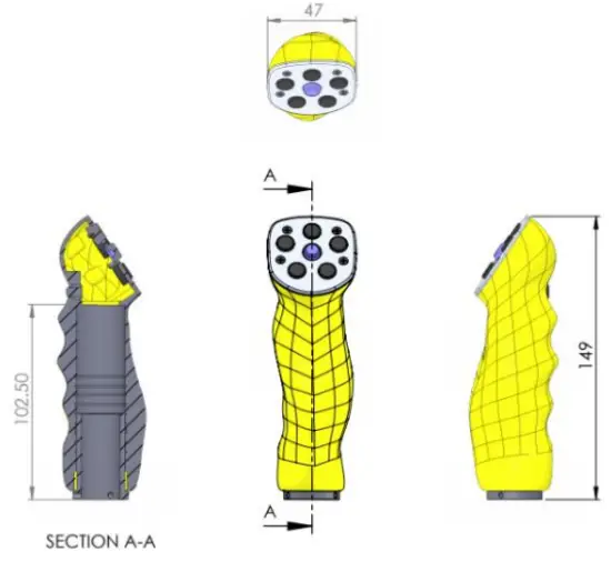 lxnav Can Remote Control Stick - Normal insert