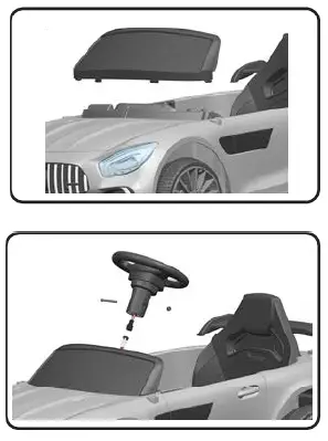 LENOXX-GTRBLACK-Ride-On-Mercedes-GTR-Ride-On-Car-FIG-11