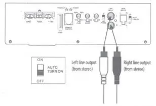 JBL Bass Pro 12 - WIRING FOR AUDIO SIGNAL