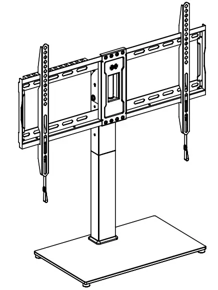 USX MOUNT XAS309 1 Swivel Universal TV Stand - Cover
