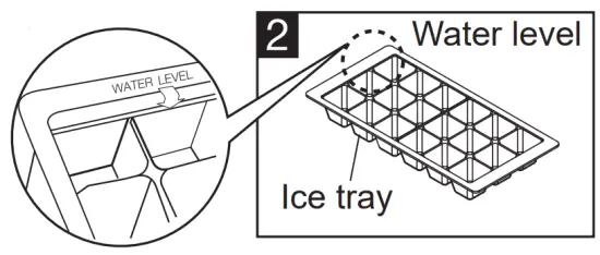 Panasonic NR BT269 221L Bottom Freezer 2 Door Refrigerator - Making ice 1