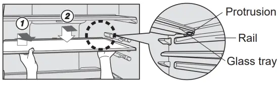 Panasonic NR BT269 221L Bottom Freezer 2 Door Refrigerator - fig 2