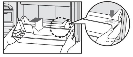 Panasonic NR BT269 221L Bottom Freezer 2 Door Refrigerator - fig 3