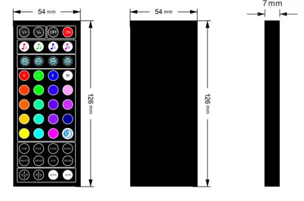 Juntong-Technology-JT-RGB-BI44KM-02-1 USB-Bluetooth-Infrared-44-Key-RGB-Mini-Music-Controller-FIG-2