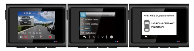 RICILAR CR612 4K Dash Camera-fig18