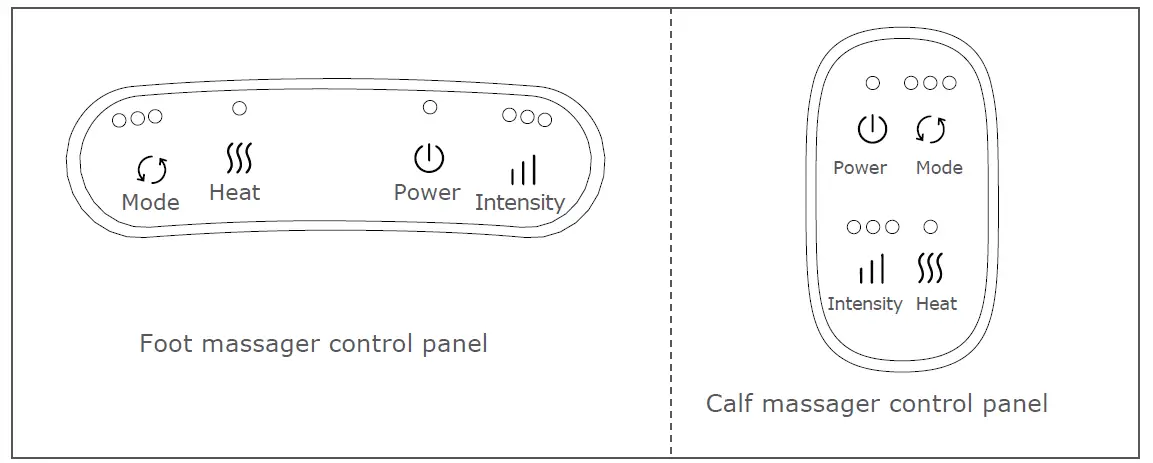 COSTWAY JS10015US Foot and Calf Massager 4