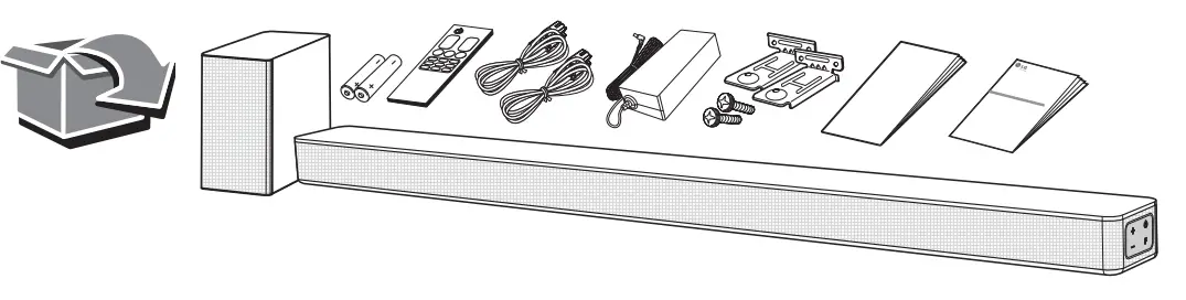 LG SN6Y 420W 3 1 Channel Soundbar System-