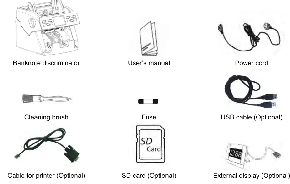 CARNATION CR1000 Banknote Mixed Value Counter 1