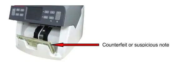 CARNATION CR1000 Banknote Mixed Value Counter 11