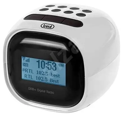 trevi RC80D2 DAB Clock Radio with Digital Receiver