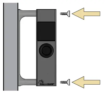 ROLL A SHADE QOQMGM12P3 Sun Sensor Eclipse - Install Bracket