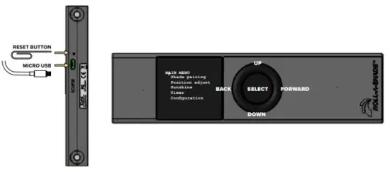 ROLL A SHADE QOQMGM12P3 Sun Sensor Eclipse - Installation Instructions 3