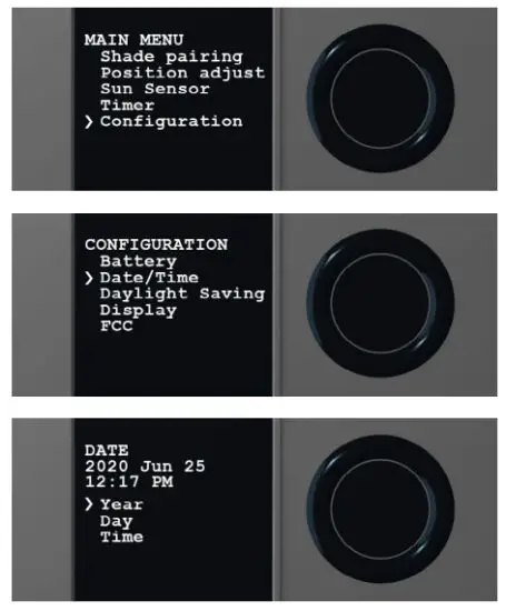 ROLL A SHADE QOQMGM12P3 Sun Sensor Eclipse - REMOTE TRANSMITTER 4