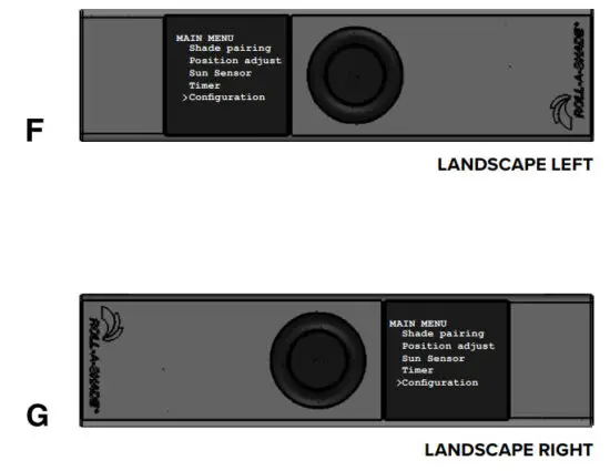 ROLL A SHADE QOQMGM12P3 Sun Sensor Eclipse - Sun Sensor Orientation 3