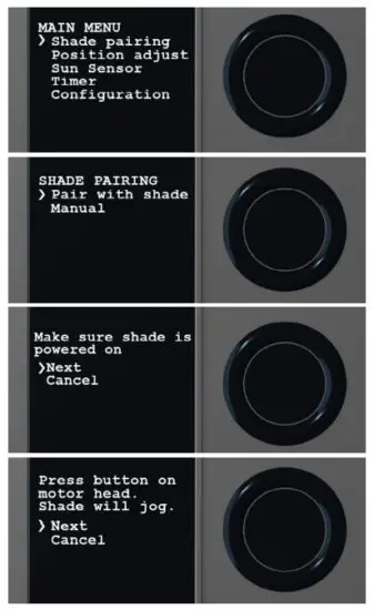 ROLL A SHADE QOQMGM12P3 Sun Sensor Eclipse - WHEN SHADES