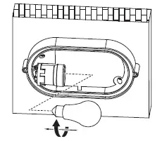SCREWFIX-3022S-Napoli-Outdoor-Oval-Bulkhead-Black-FIG-4