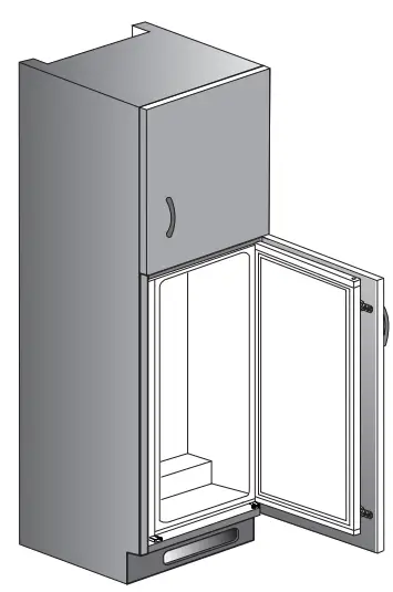 beko L54215B Sliding Top Mount Refrigerator-fig1