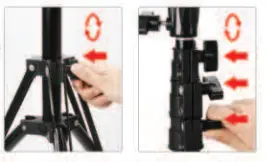 EOTO LIGHT 18N LED Ring Light with Tripod Stand - fig4