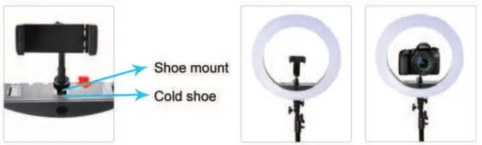 EOTO LIGHT 18N LED Ring Light with Tripod Stand - fig6