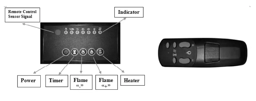 WFCDN-Flat-Wall-Mounted-Free-stand-Electric-Fireplace-(Stainless Steel Panel)-fig-10