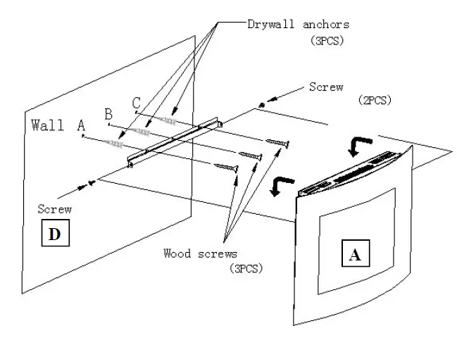 WFCDN-Flat-Wall-Mounted-Free-stand-Electric-Fireplace-(Stainless Steel Panel)-fig-7