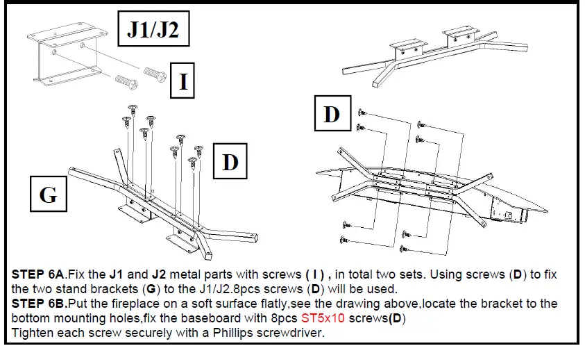 WFCDN-Flat-Wall-Mounted-Free-stand-Electric-Fireplace-(Stainless Steel Panel)-fig-9