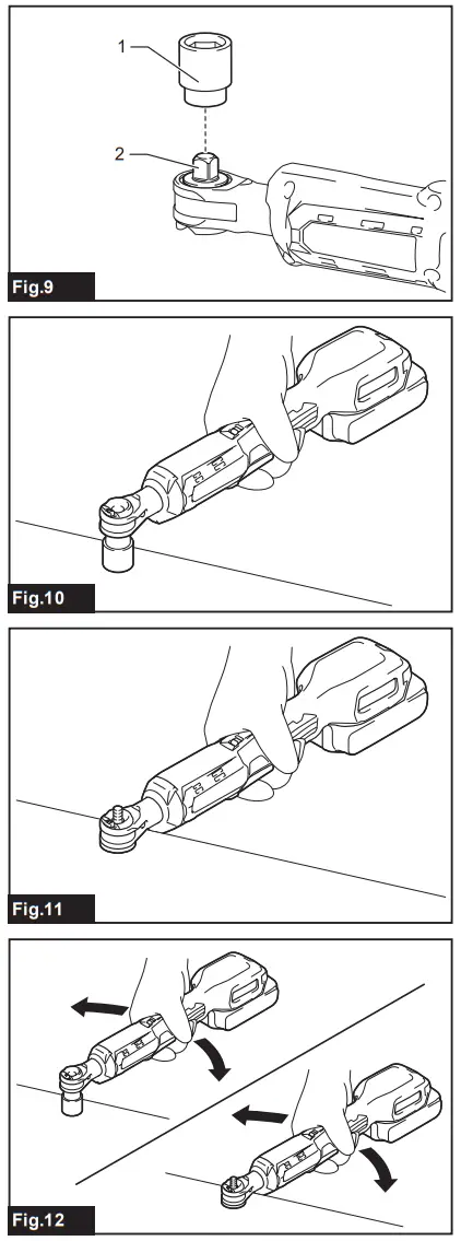 makita DWR180 Cordless Ratchet Wrench - fig2