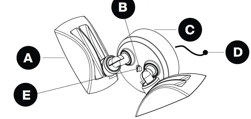 PROBRITE FSXD30-PC-4K-BZ Stellar LED Twin Head Flood Light 08