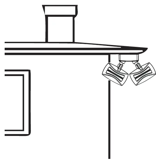 PROBRITE FSXD30-PC-4K-BZ Stellar LED Twin Head Flood Light 10