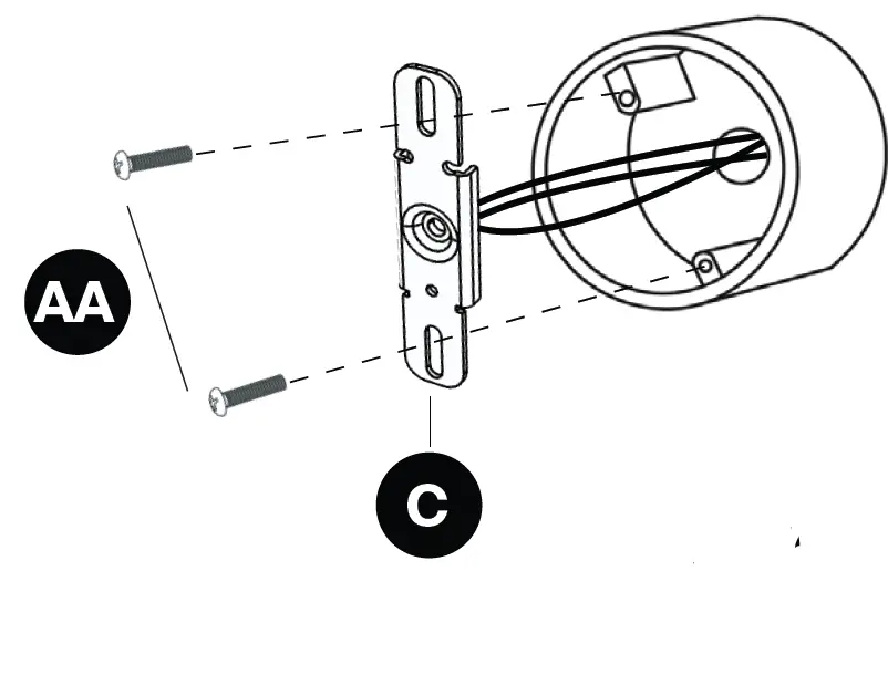 PROBRITE FSXD30-PC-4K-BZ Stellar LED Twin Head Flood Light 18