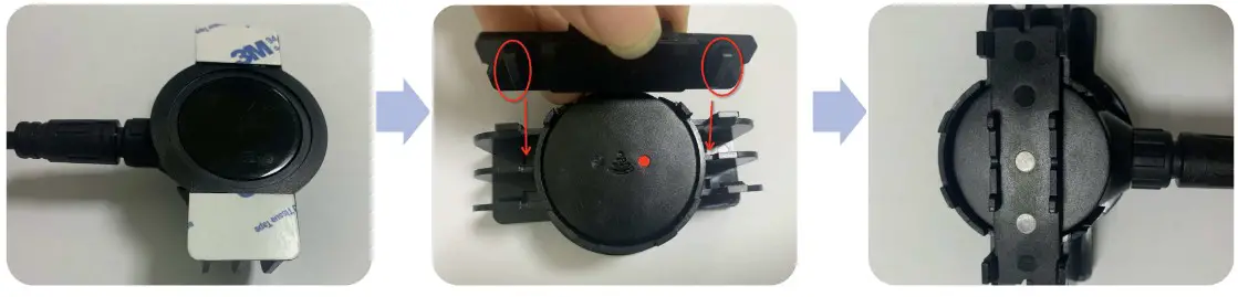 TENET UL212 Bluetooth All-In-one Ultrasonic Fuel Level Sensor - Fix the probe to the bottom of tank 1