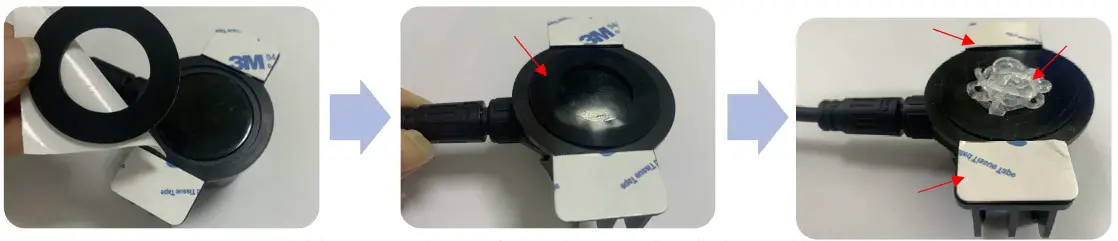 TENET UL212 Bluetooth All-In-one Ultrasonic Fuel Level Sensor - Fix the probe to the bottom of tank 2