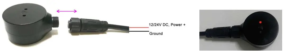 TENET UL212 Bluetooth All-In-one Ultrasonic Fuel Level Sensor - Indoor Test Steps 1
