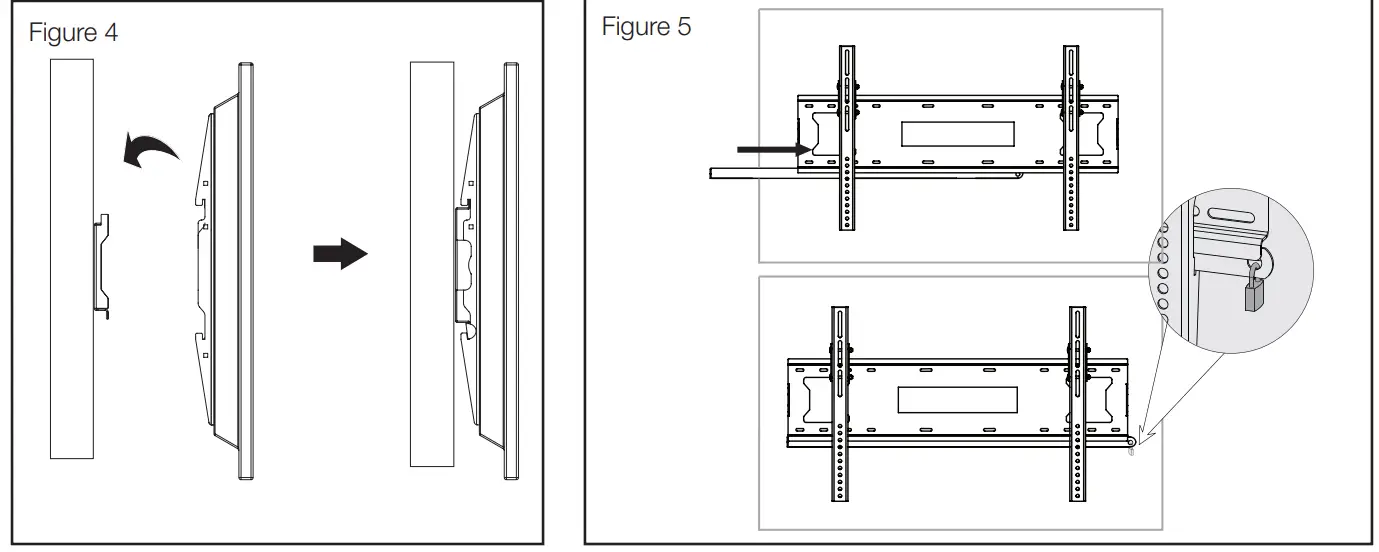 crest BRBLFTXL TV Wall Mount 5