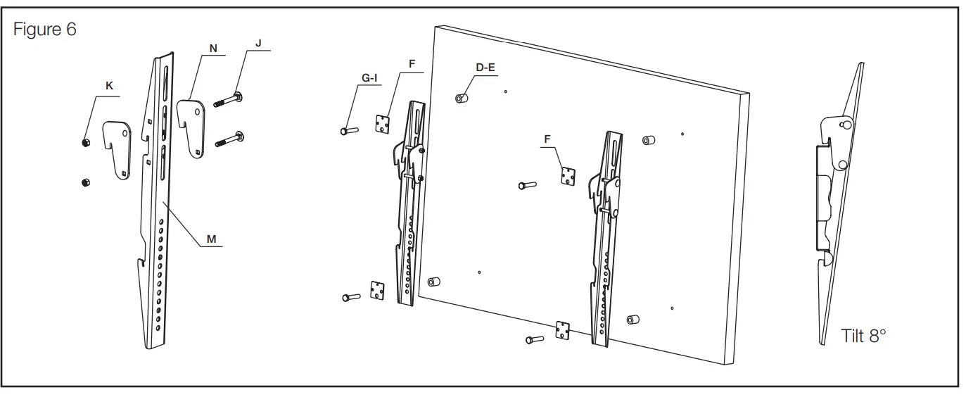 crest BRBLFTXL TV Wall Mount 6