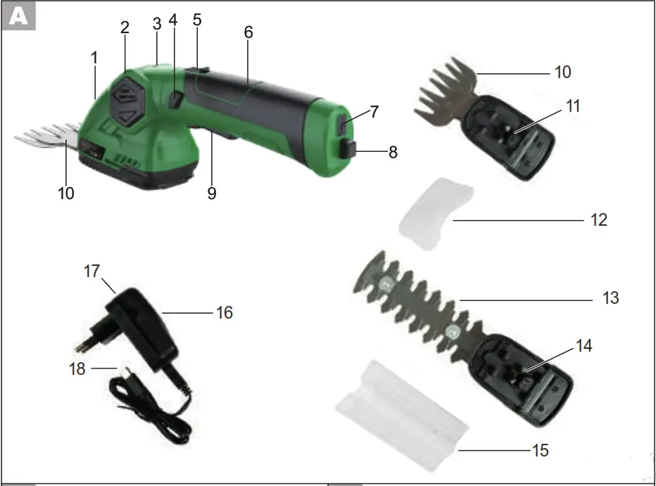 SKEY Cordless Grass Shear A