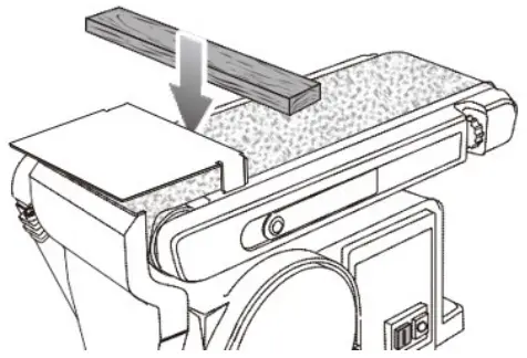 BORMANN PRO BBS1560 Bench Sander with Aluminum Base & Magnetic Safety Switch - FIG 11