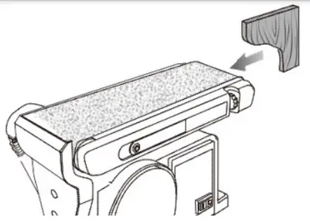 BORMANN PRO BBS1560 Bench Sander with Aluminum Base & Magnetic Safety Switch - FIG 12