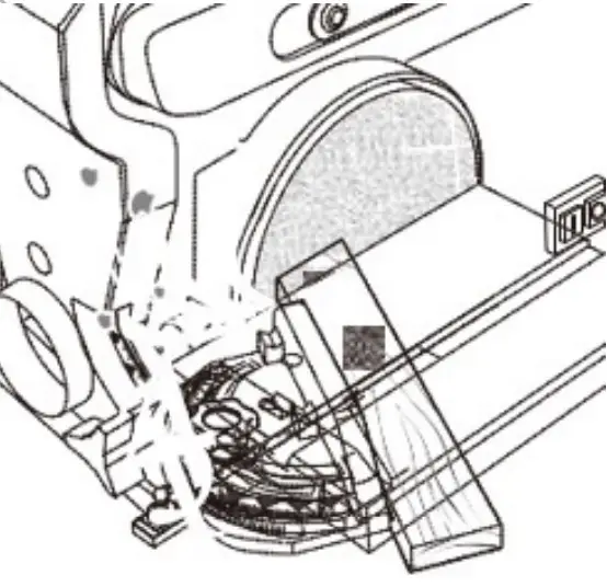BORMANN PRO BBS1560 Bench Sander with Aluminum Base & Magnetic Safety Switch - FIG 14