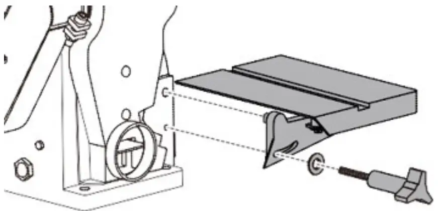 BORMANN PRO BBS1560 Bench Sander with Aluminum Base & Magnetic Safety Switch - FIG 2