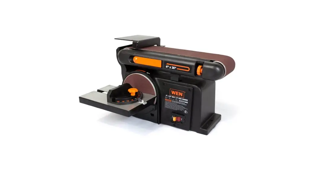 Bormann Pro Bbs1560 Bench Sander With Aluminum Base & Magnetic Safety Switch User Manual