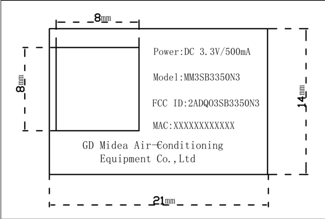 M Smart MM3SB3350N3 Bluetooth Wi-Fi dual-band Communication Module 06