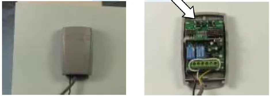 motepro MK700 Forza Red Garage Remote FIG 4